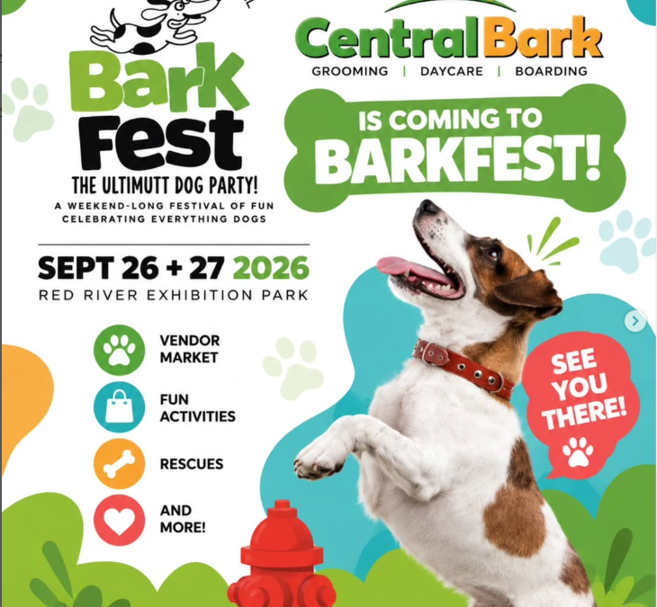 BarkFest 2026 Winnipeg – Visit us at Booth #37!